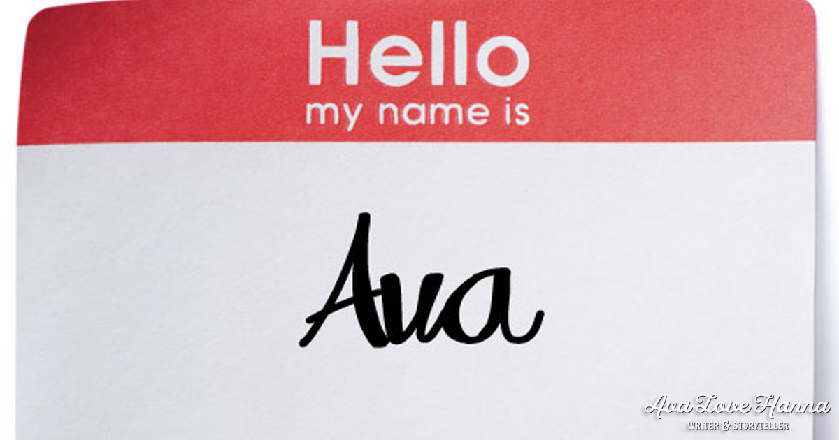What's in a Name? The Rise of the Avas Ava Love Hanna