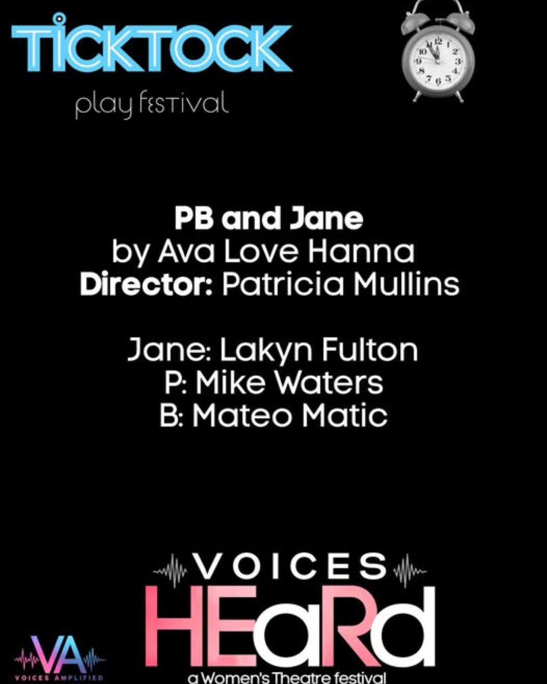 P, B, & Jane - Voices Amplified